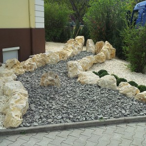 Ziersplitt Kies granit