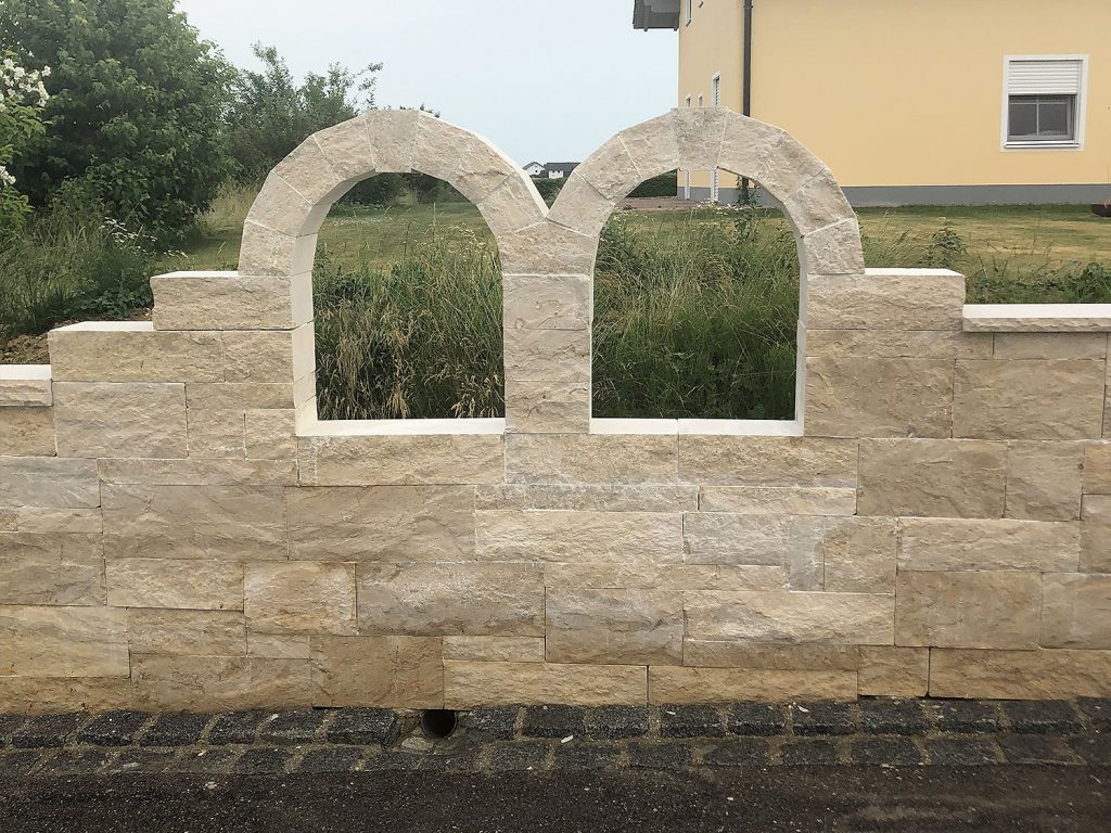 Jurakalk Systemmauer Spaltmauer Limesmauer Römermauer