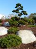 Runde – große Kiesfindlinge für einen japanischen Garten
